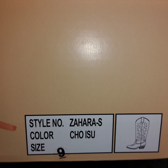 Soda Zahara Boots Tan Western Size 9 Cowgirl Rodeo Tall Knee High - Picture 3 of 16